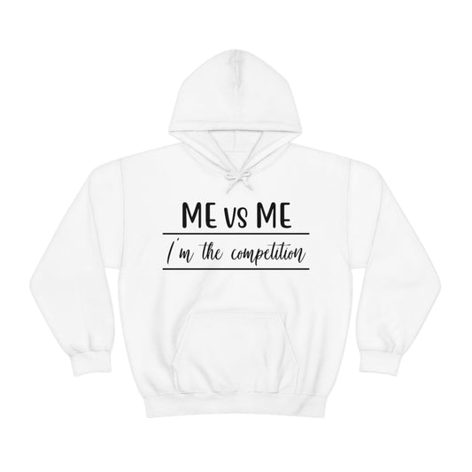 Me vs Me Hooded Sweatshirt